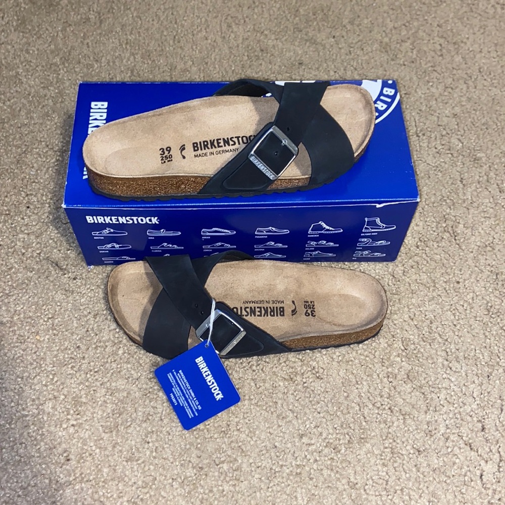 Birkenstock Sienna Black Size 8